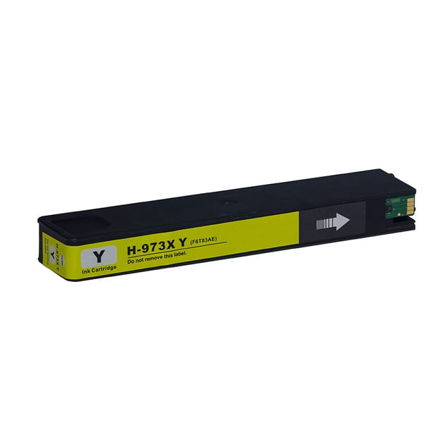 HP 973X F6T83AE karşılığı sarı yellow muadil PageWide kartuşu, 7.000 sayfa