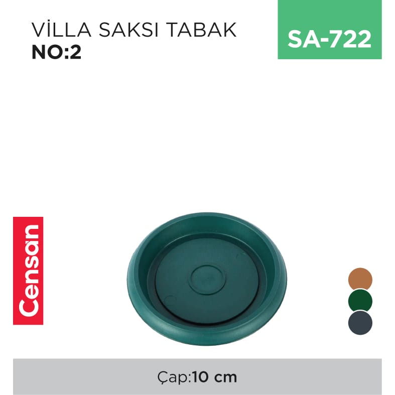 Villa Saksı NO:2 Tabak