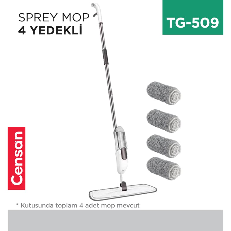 Sprey Mop 4 Yedekli