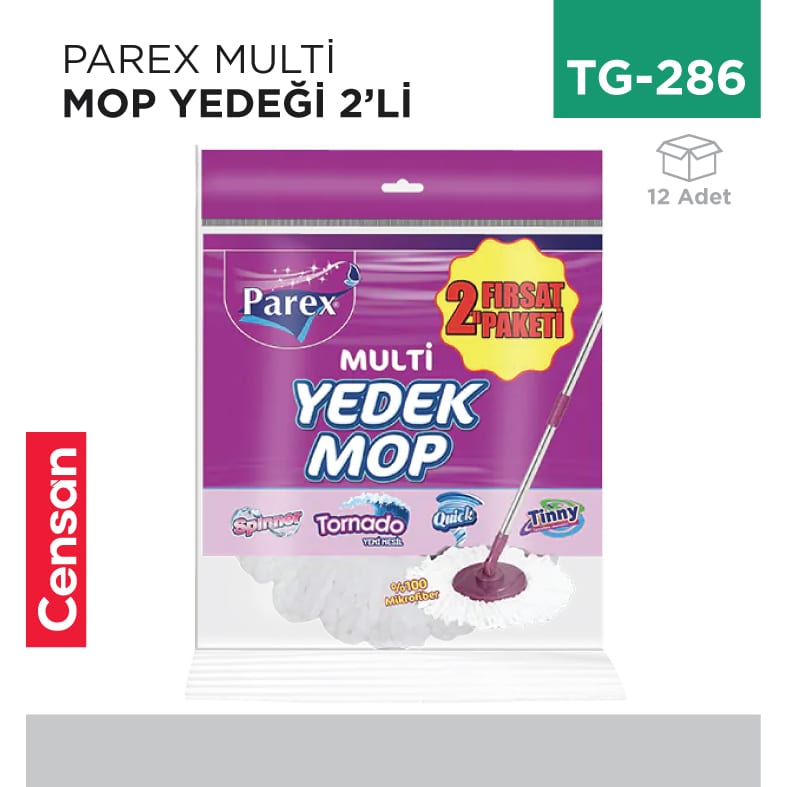 Parex Multi Mop Yedek 2'li