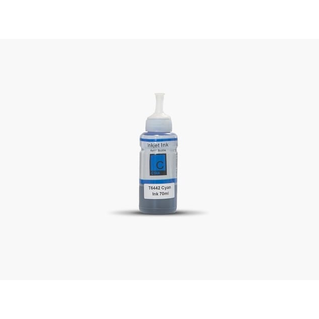 Epson T6642 karşılığı mavi cyan muadil EcoTank mürekkep şişesi, 70 ml L serisi