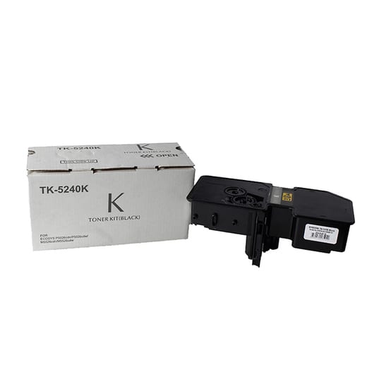 Kyocera TK-5240 karşılığı siyah muadil toner, 4.000 sayfa, ECOSYS M5526cdw için
