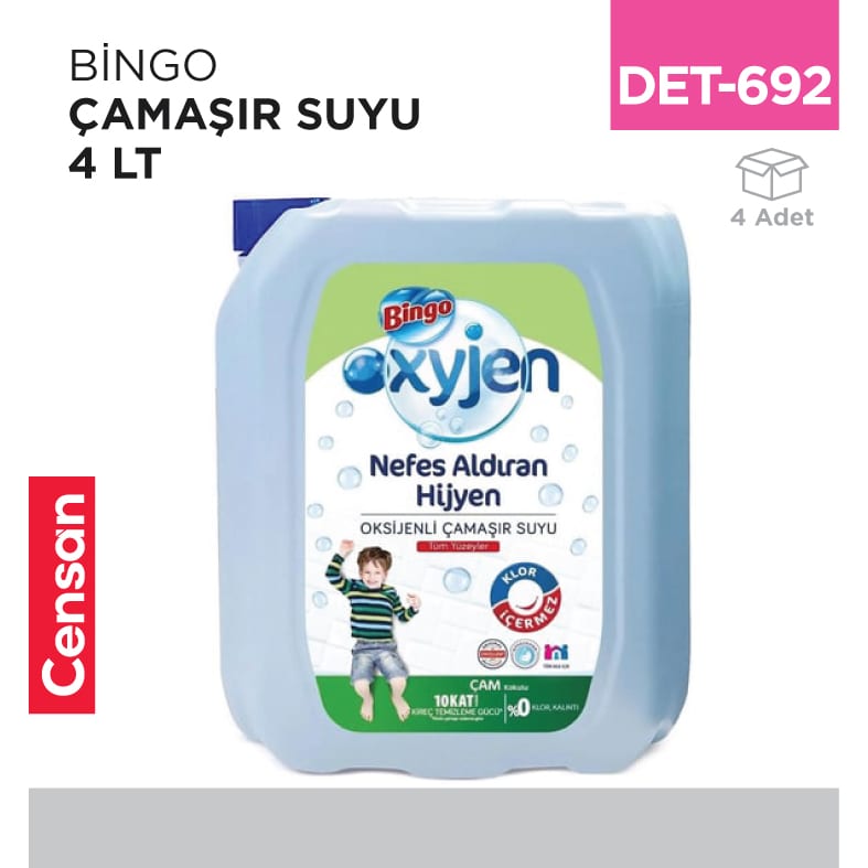 Bingo Çamaşır Suyu 4 lt