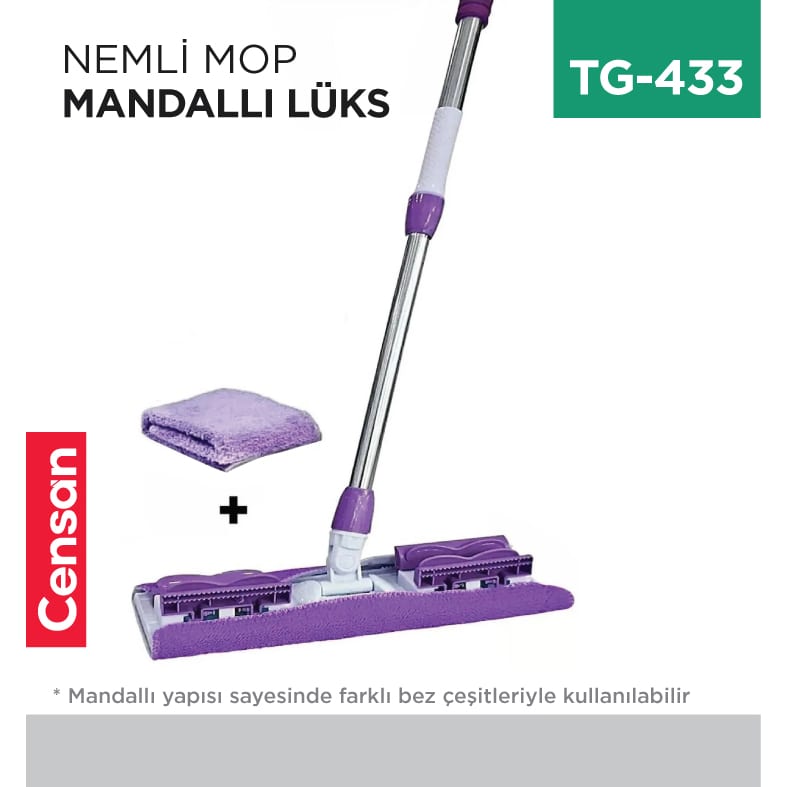 Nemli Mop Takım Lüks (Mandallı)