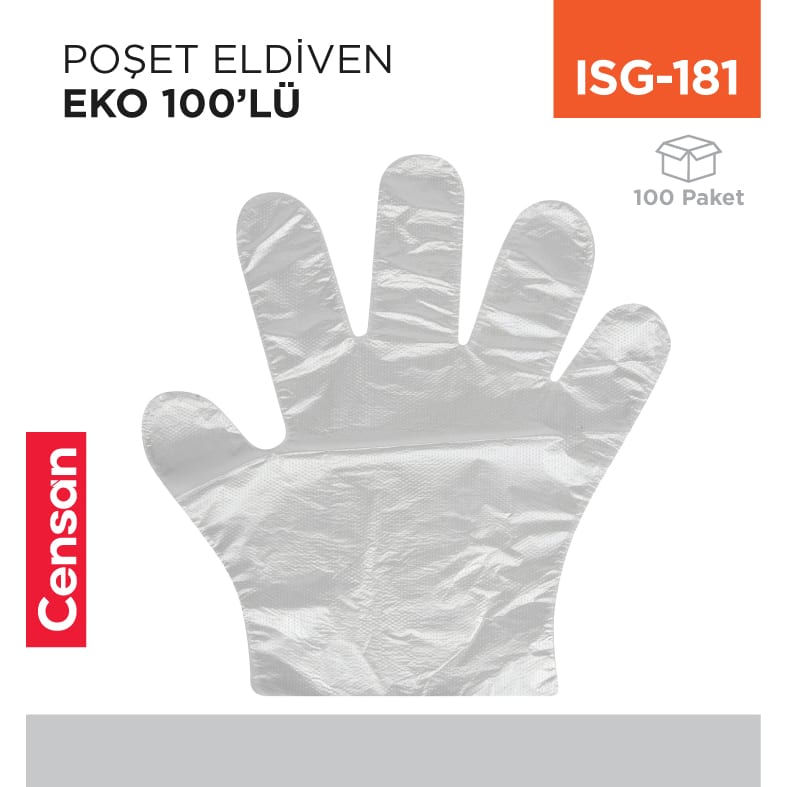 Eldiven Poşet Eko 100'lü