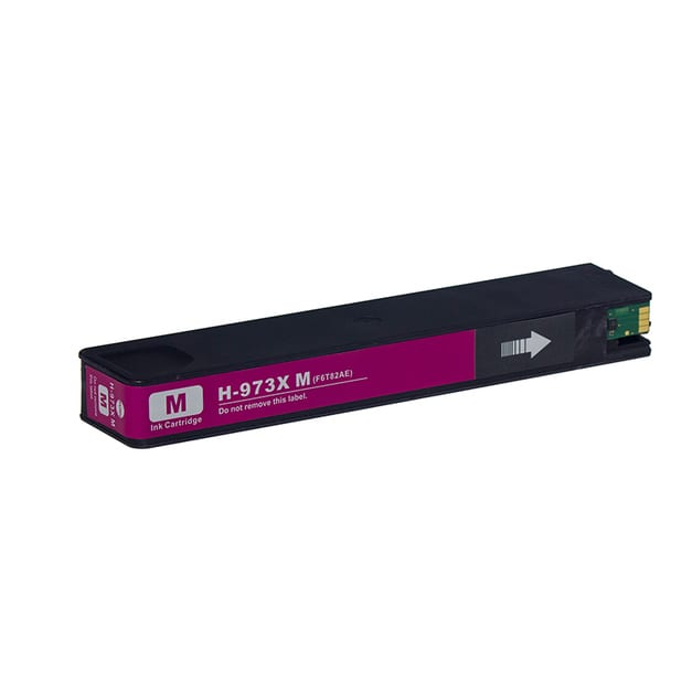 HP 973X F6T82AE karşılığı kırmızı magenta muadil PageWide kartuşu, 7.000 sayfa