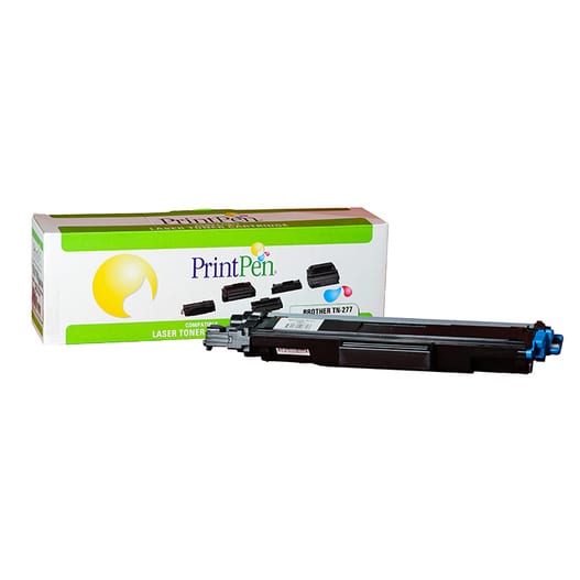 Brother TN-277 karşılığı mavi cyan muadil toner, 2.300 sayfa, HL-L3270CDW için
