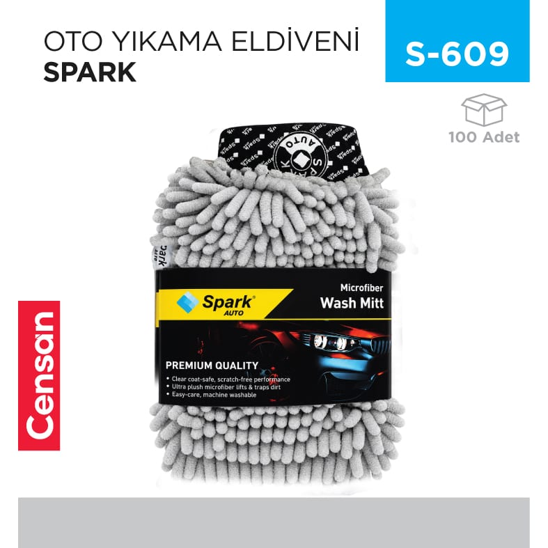 Oto Yıkama Eldiveni Spark (ML7050)