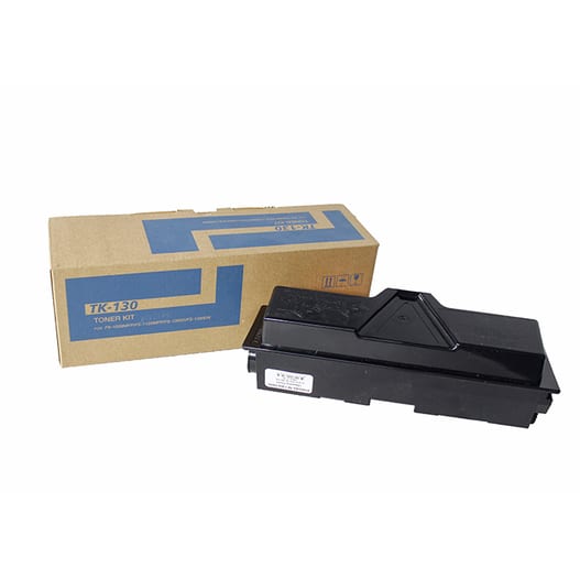 Kyocera TK-130 ve TK-140XL karşılığı 250 gr Ultrafine toner tozlu siyah muadil toner