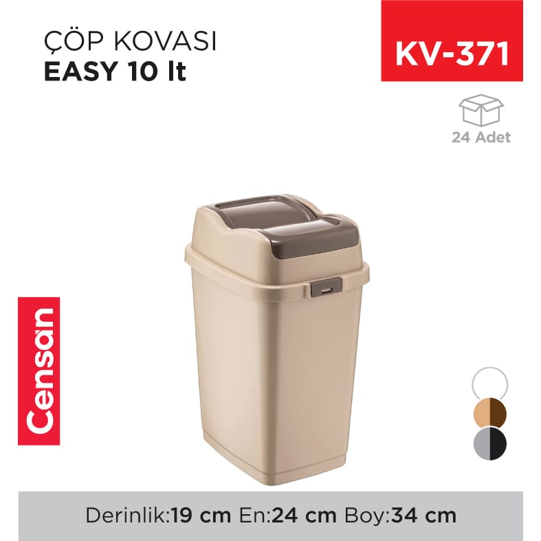 Easy Çöp Kovası 10 lt (09712)