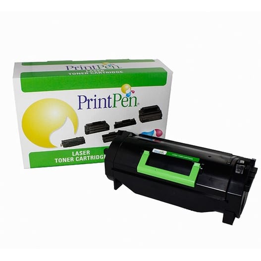Lexmark MS/MX 811 525X 625X karşılığı ekstra kapasiteli siyah muadil toner, 45.000 sayfa