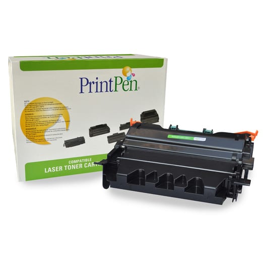 Lexmark T650 T650H11E X651H11E karşılığı siyah muadil toner, 25.000 sayfa
