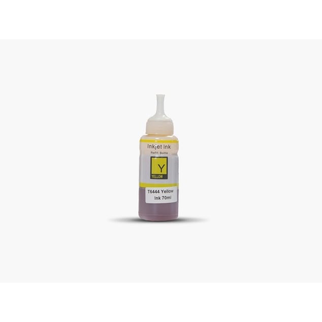 Epson T6644 karşılığı sarı yellow muadil EcoTank mürekkep şişesi, 70 ml L serisi