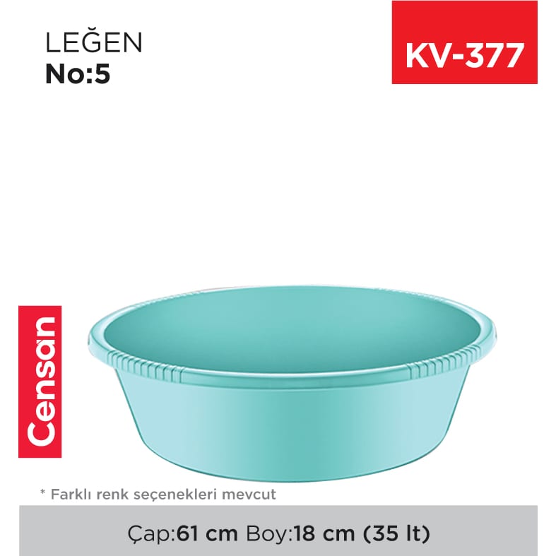 Leğen NO:5 (35 lt) (E-414)