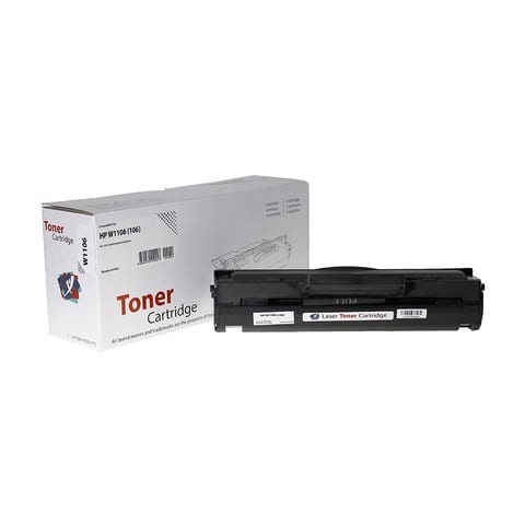 XBox HP W1106X (106X) karşılığı yüksek kapasiteli siyah muadil toner kartuşu