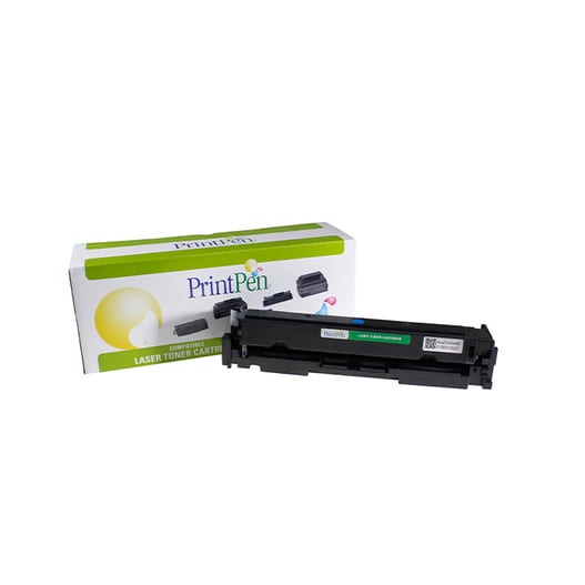 HP W2211A (207A) karşılığı çipsiz mavi (cyan) muadil toner kartuşu