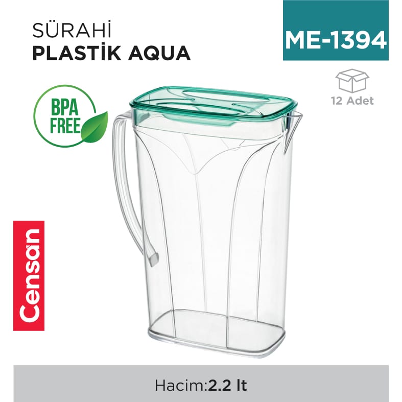 Sürahi Kristal Aqua (4570)