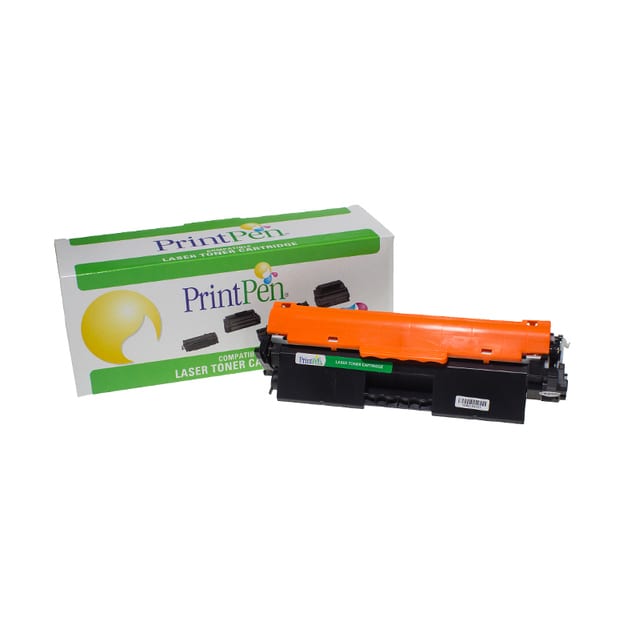 HP CF217A (17A) ve Canon CRG-047 karşılığı siyah muadil toner kartuşu