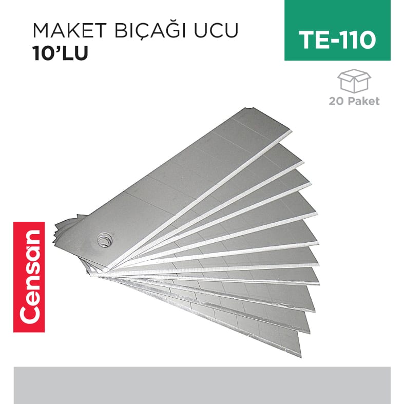 Maket Bıçağı Ucu 10'lu