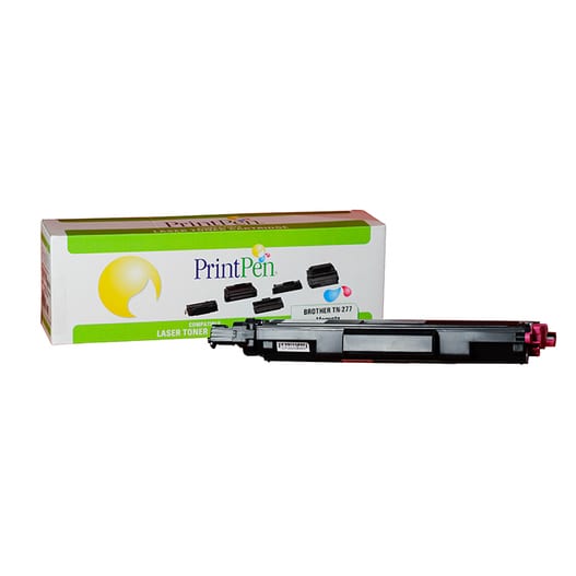 Brother TN-277 karşılığı kırmızı magenta muadil toner, 2.300 sayfa, DCP-L3550CDW için