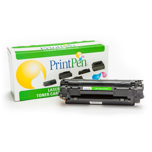 HP CE278A ile Canon CRG-726 ve CRG-728 karşılığı siyah muadil toner kartuşu