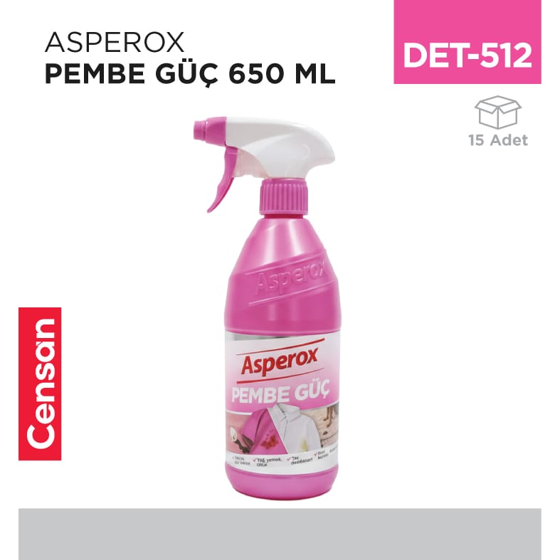 Asperox Pembe Güç 650 ml