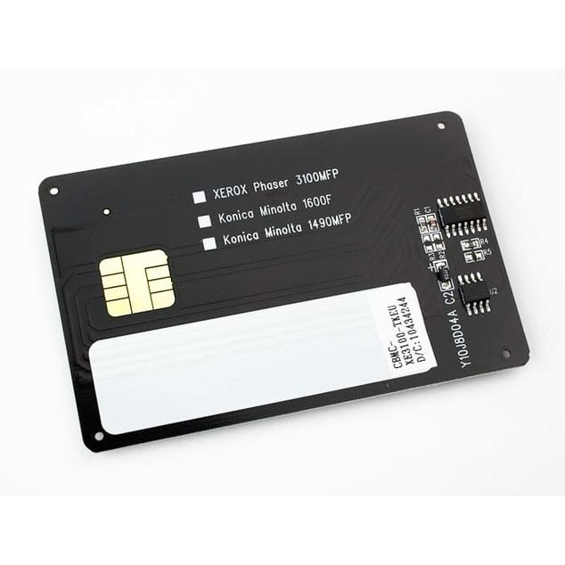 Xerox Phaser 3100 Simcard (106R01379) Toner Çipi, toner kartuşu için yedek çip