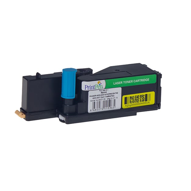 Xerox Phaser 6020 106R02760 karşılığı mavi cyan muadil toner, 1.000 sayfa