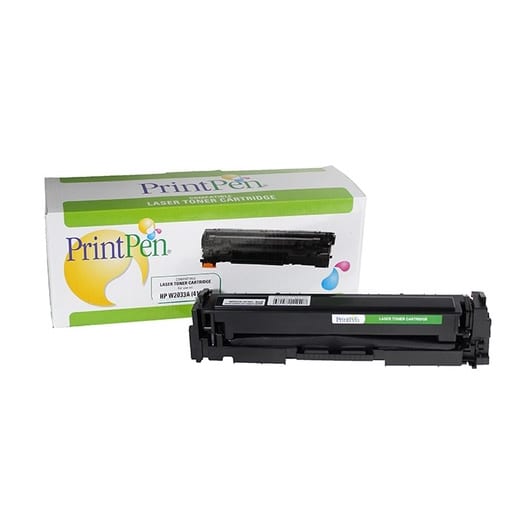 HP W2033A (415A) karşılığı çipli kırmızı (magenta) muadil toner kartuşu