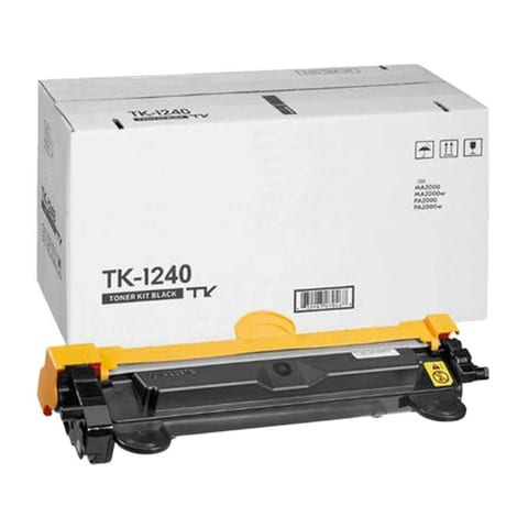 Kyocera TK-1240 ve TK-1248 karşılığı siyah muadil toner kartuşu, ECOSYS MA2000 için