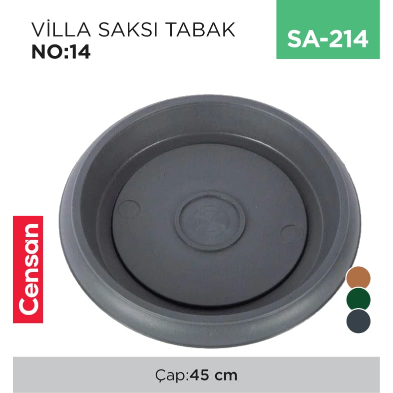 Villa Saksı NO:14 Tabak